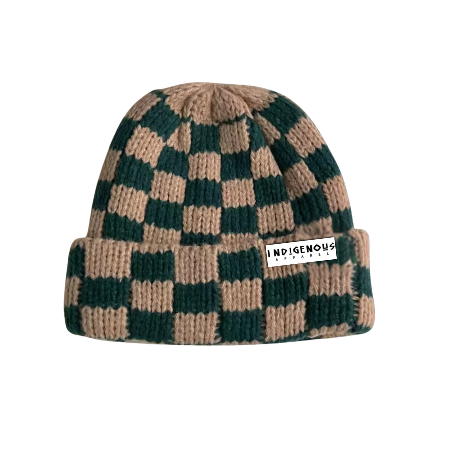 Vintage Plaid Beanie