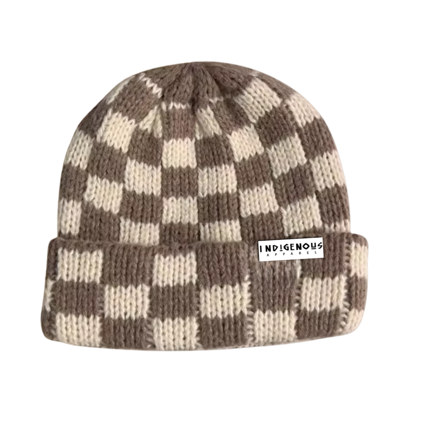 Vintage Plaid Beanie