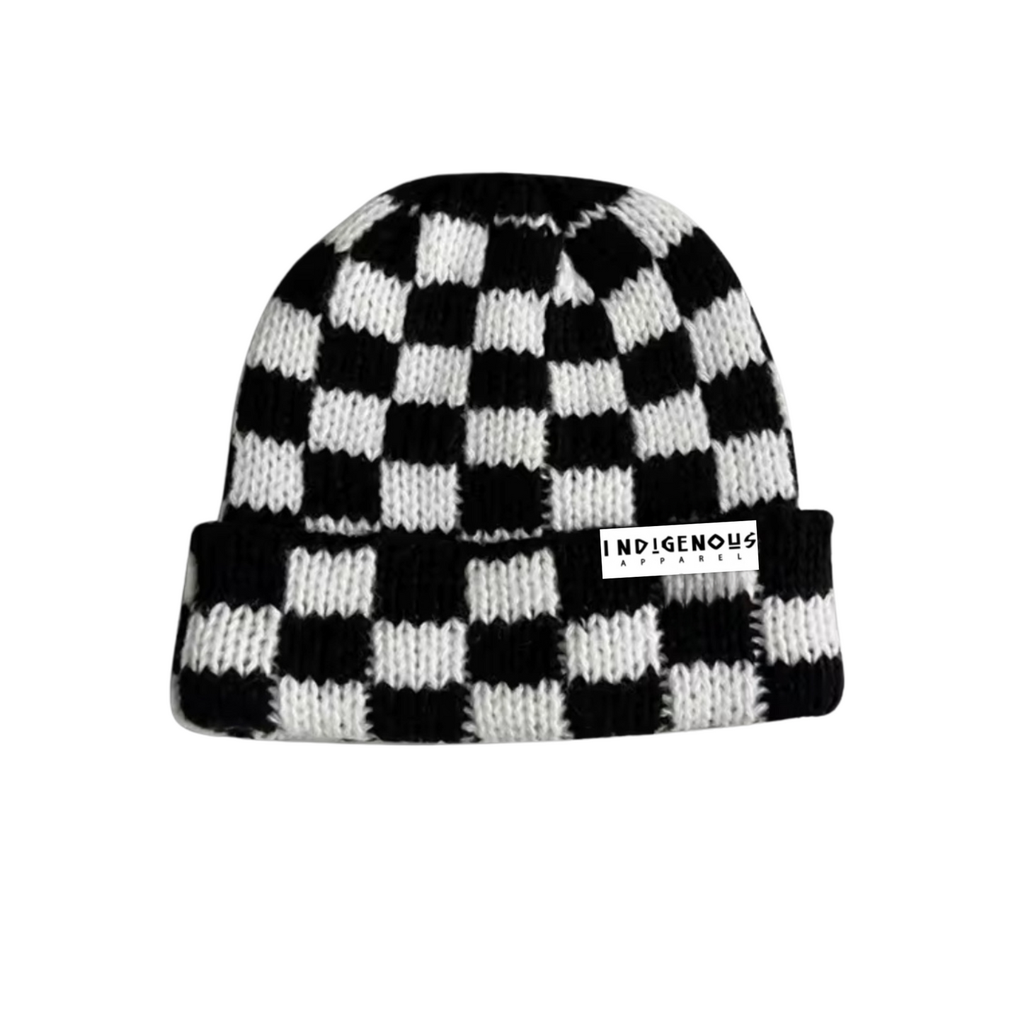 Vintage Plaid Beanie