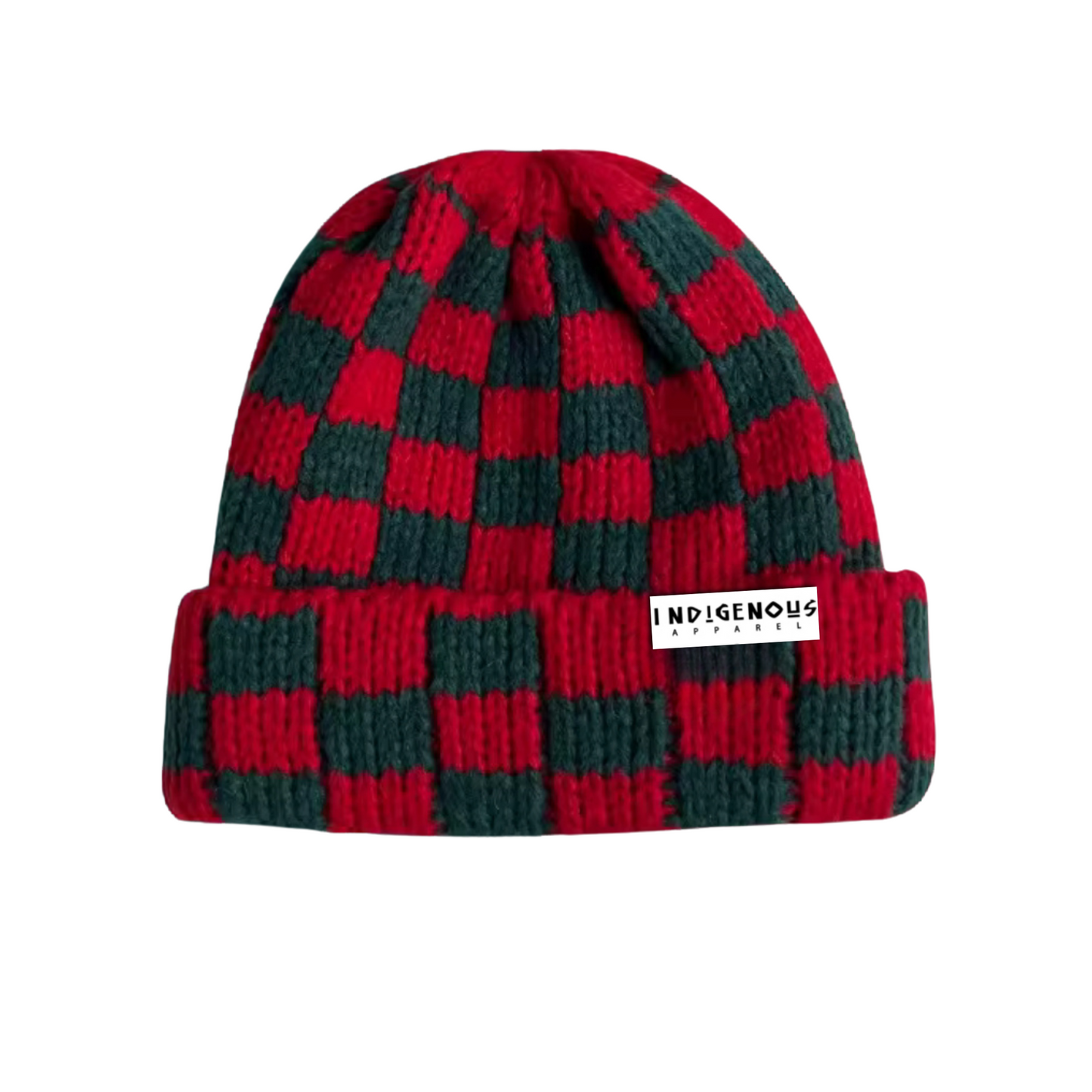 Vintage Plaid Beanie